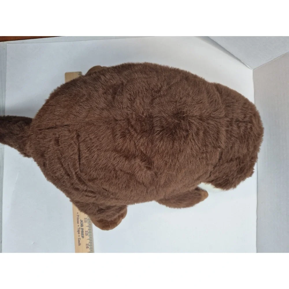 Vintage Sea Otter Plush with 3 Baby Pups Zipper Belly Stuffed Animal‎ Toy 16